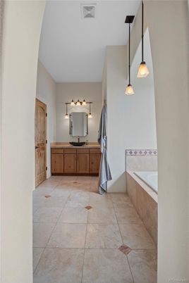 Bathroom, Interior, Pendant Lights