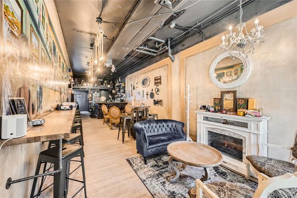 Chandelier, Dining room, Fireplace, Interior, Pendant Lights, Wood Texture Flooring