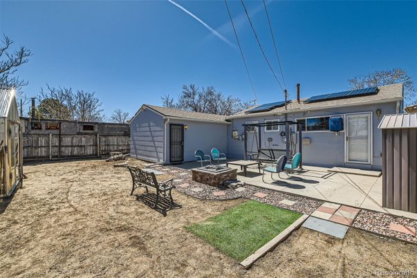 Backyard, Exterior, Solar Panels