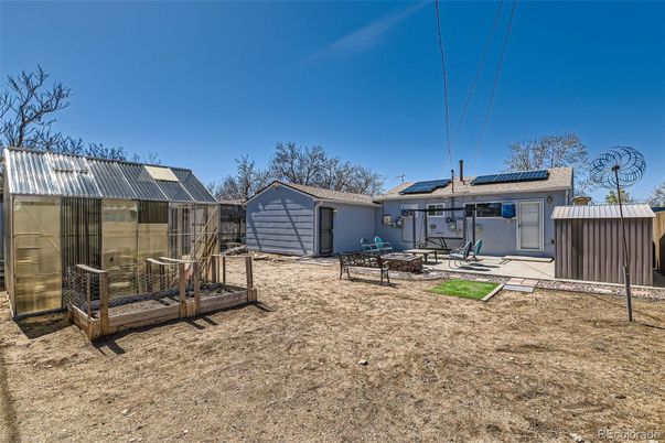 Backyard, Exterior, Solar Panels