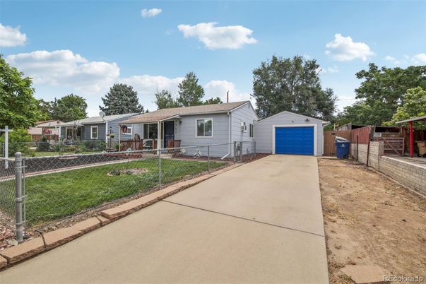 Backyard, Detached Garage, Exterior