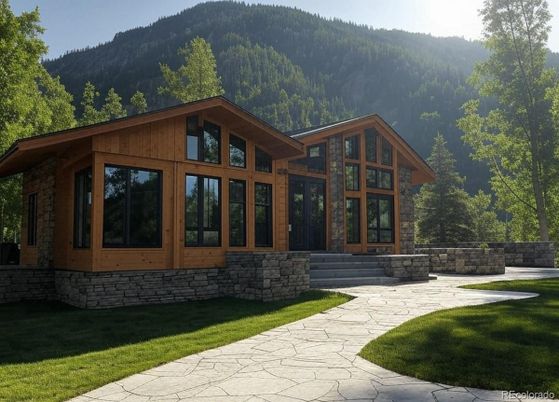 Exterior, Facade, Modern