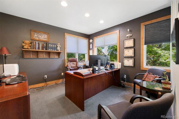 Home Office, Interior, Recessed Lighting
