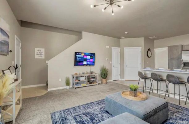 Interior, Kitchen, Living room, Pendant Lights