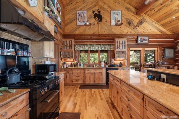 Interior, Kitchen, Wooden Beams, Wooden Ceilings, Wood Texture Flooring, Wooden Walls