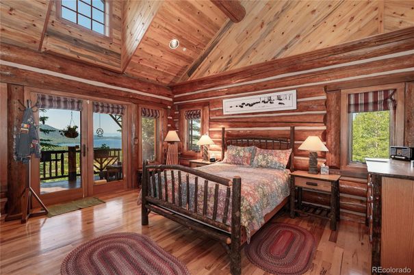 Bedroom, Interior, Wooden Beams, Wooden Ceilings, Wood Texture Flooring, Wooden Walls