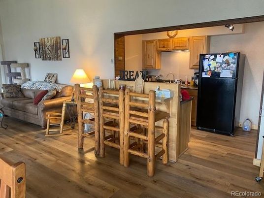 Dining room, Interior, Kitchen, Living room, Wood Texture Flooring
