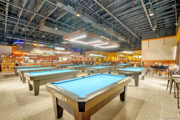 Billiard Table, Game Room, Interior