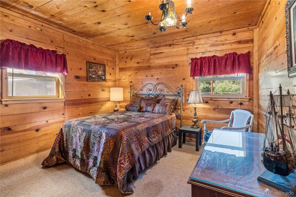 Bedroom, Interior, Wooden Ceilings, Wooden Walls