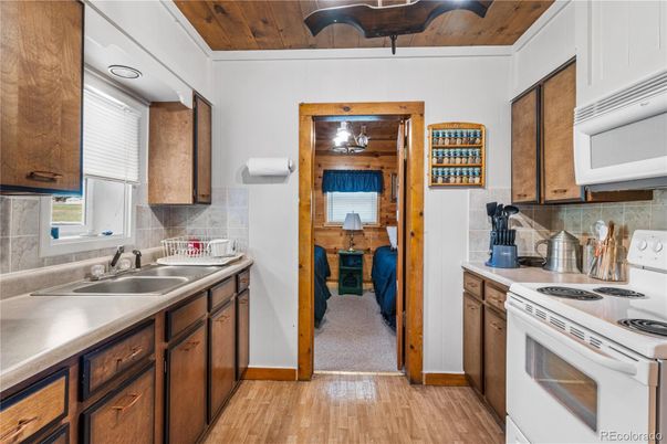 Interior, Kitchen, Wooden Ceilings, Wood Texture Flooring