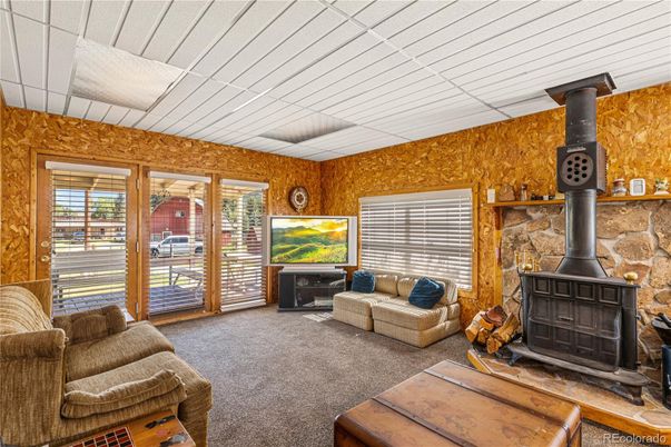 Fireplace, Interior, Living room, Stone Walls