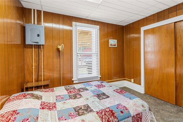Bedroom, Interior, Wooden Walls