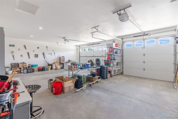 Garage, Interior, Recessed Lighting