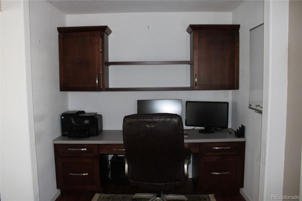 Home Office, Interior, Wood Texture Flooring