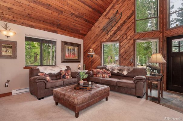 Interior, Living room, Wooden Ceilings, Wooden Walls