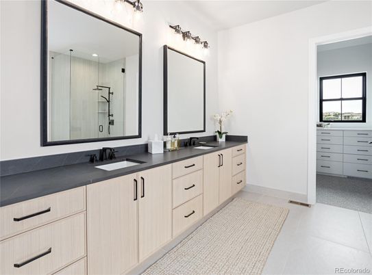 Bathroom, Dual Sink Vanities, Interior