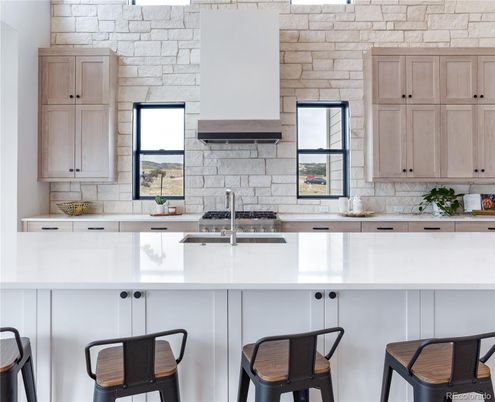 Interior, Kitchen, Stone Walls