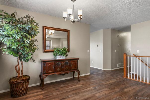 Chandelier, Interior, Wood Texture Flooring