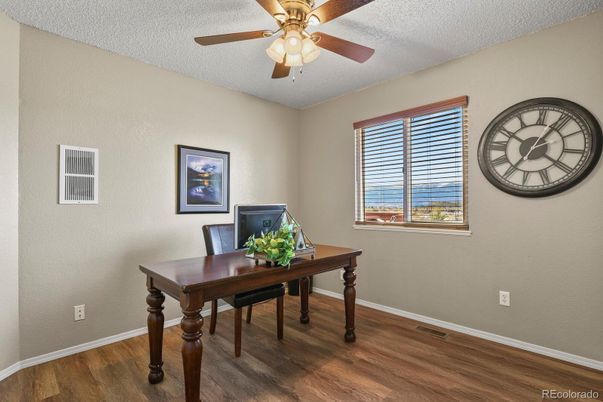 Home Office, Interior, Wood Texture Flooring