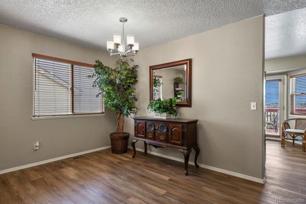 Chandelier, Interior, Wood Texture Flooring