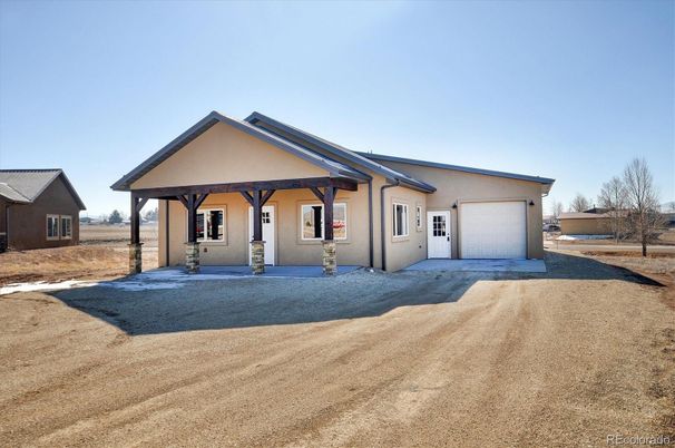Attached, Backyard, Exterior, Facade, Ranch
