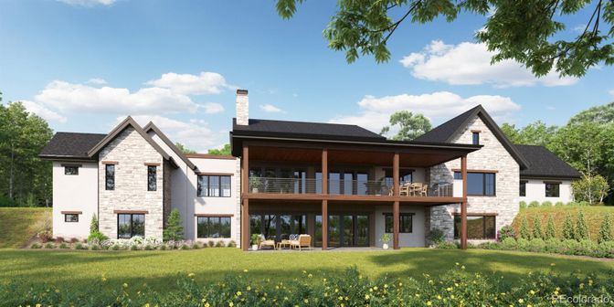Backyard, Exterior, Facade, Brick Facade, Farmhouse