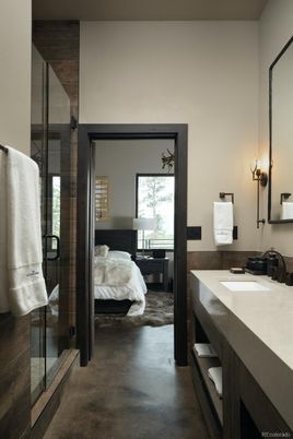 Bathroom, Bedroom, Glass Shower, Interior