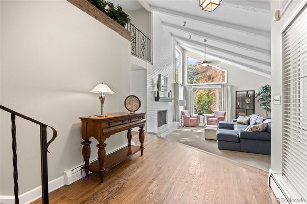 Fireplace, Interior, Living room, Wood Texture Flooring