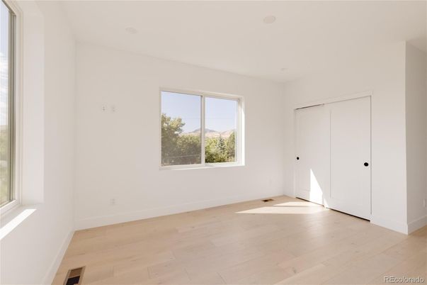 Empty room, Interior, Wood Texture Flooring