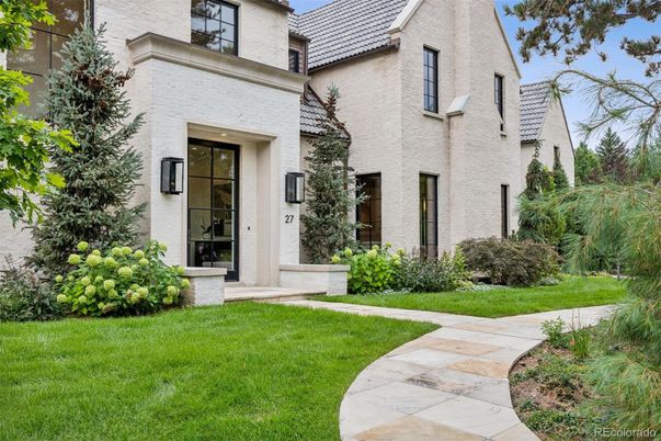 Backyard, Exterior, Facade, Brick Facade, Spanish Mediterranean
