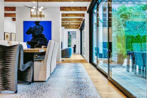 Interior, Pendant Lights, Wooden Beams, Wood Texture Flooring
