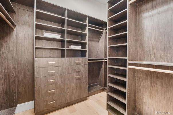 Interior, Walk-in Closets, Wood Texture Flooring