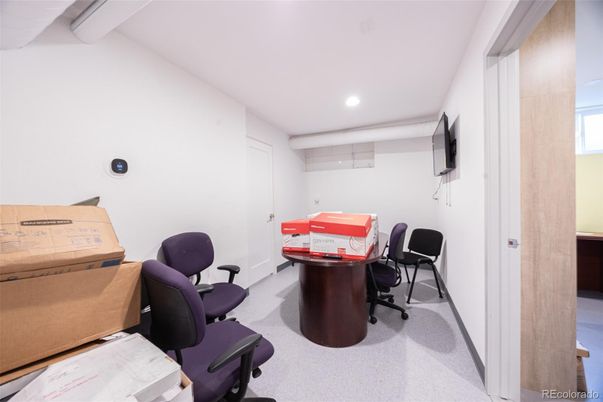 Home Office, Interior, Recessed Lighting