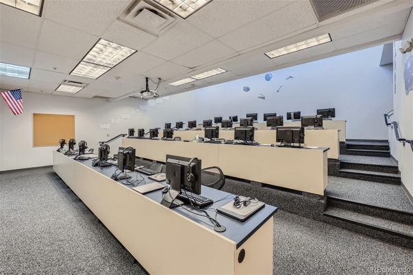 Home Office, Interior, Recessed Lighting