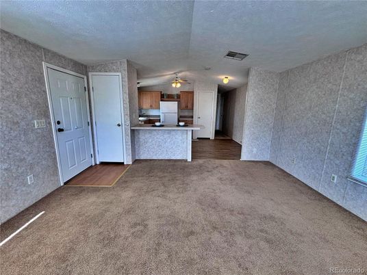 Empty room, Interior, Kitchen, Wood Texture Flooring