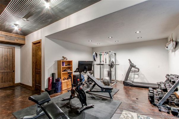 Fitness Equipment, Interior, Recessed Lighting