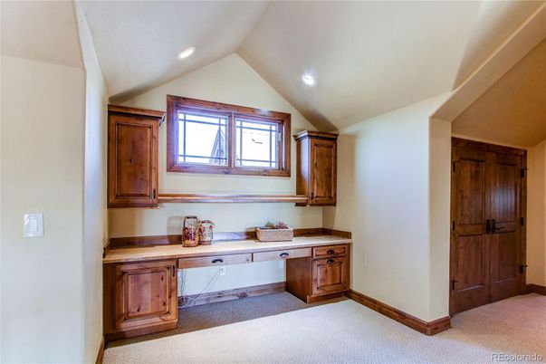 Home Office, Interior, Recessed Lighting