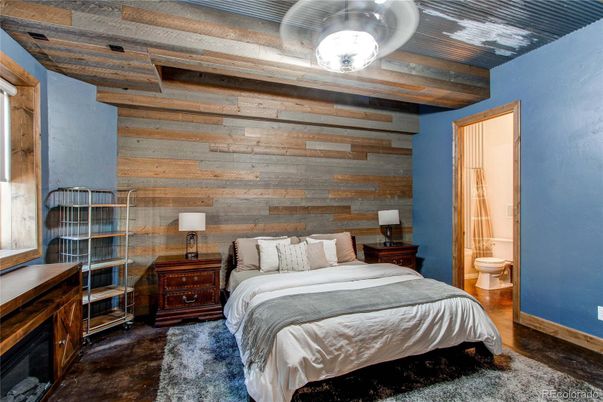 Bedroom, Interior, Wooden Beams, Wooden Ceilings, Wood Texture Flooring, Wooden Walls