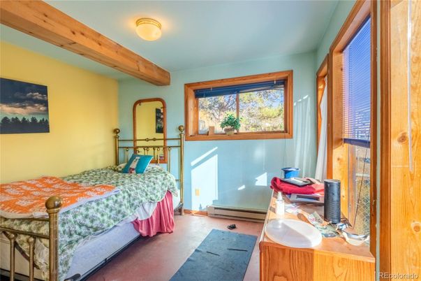 Bedroom, Interior, Wooden Beams