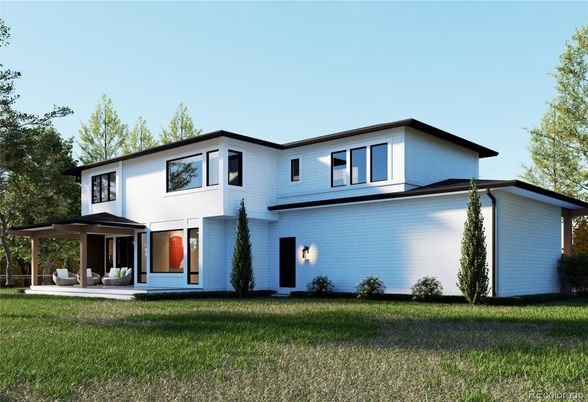 Backyard, Exterior, Facade, Farmhouse