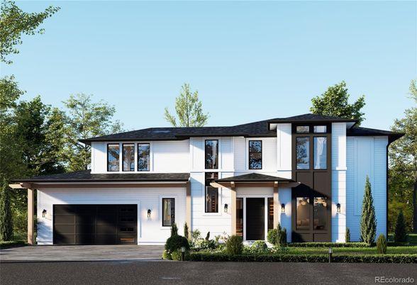 Attached, Exterior, Facade, Modern