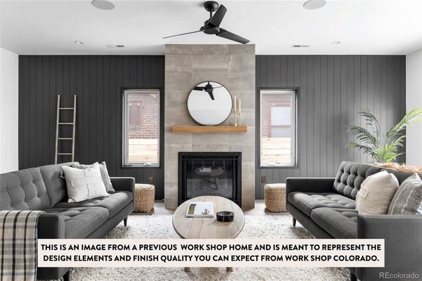 Fireplace, Interior, Living room, Recessed Lighting