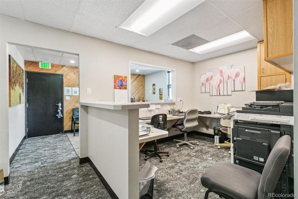 Home Office, Interior, Recessed Lighting, Wooden Walls