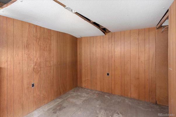 Empty room, Interior, Wooden Walls