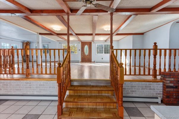 Interior, Wooden Beams
