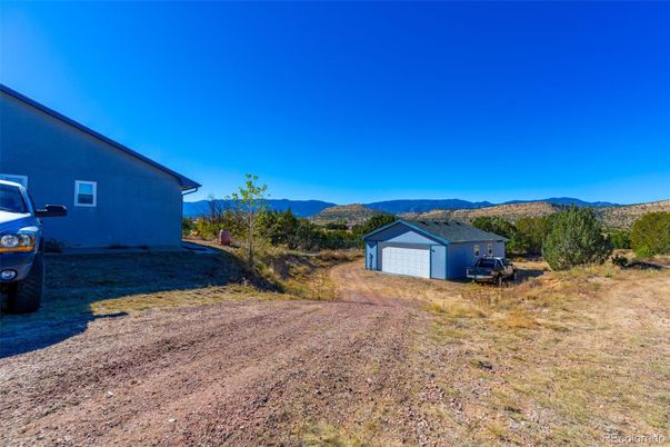 Backyard, Detached Garage, Exterior