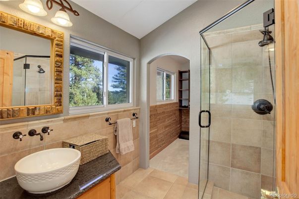 Bathroom, Glass Shower, Interior