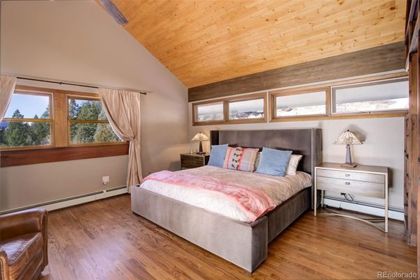 Bedroom, Interior, Wooden Ceilings, Wood Texture Flooring