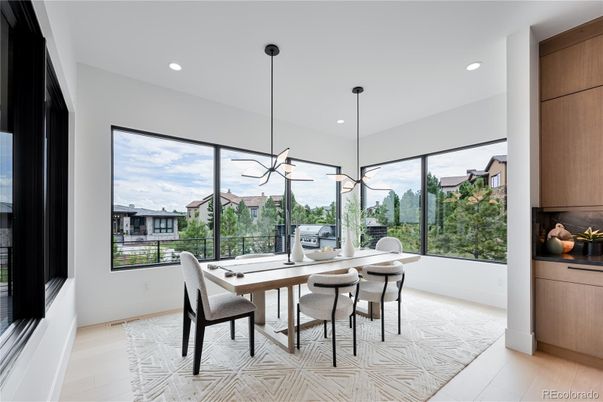 Home Office, Interior, Pendant Lights, Recessed Lighting