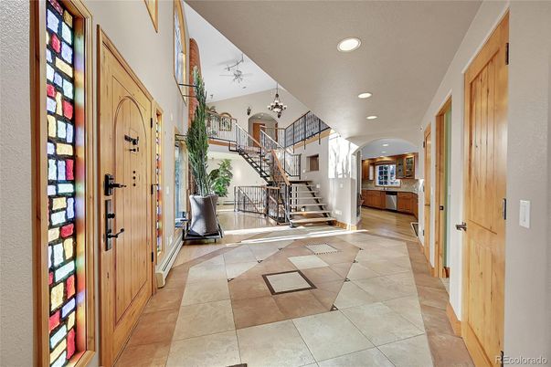 Chandelier, Interior, Recessed Lighting